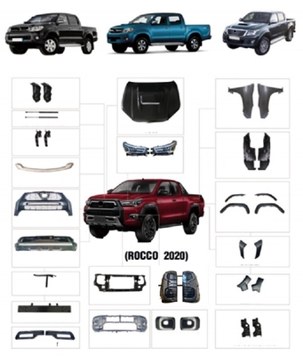 TOYOTA HILUX VIGO(2004-2015) 2021 ROCCO BODY KIT - FULL SET